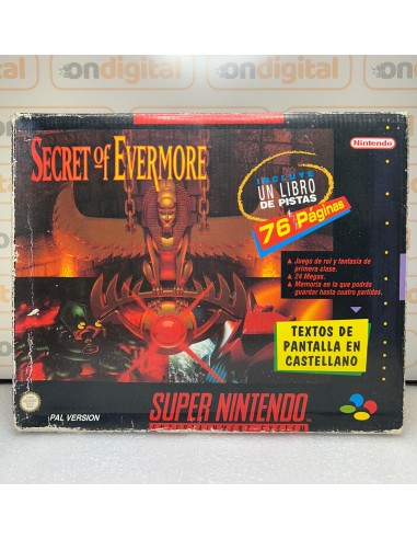 Secret of Evermore - Completo - Super Nintendo - SNES