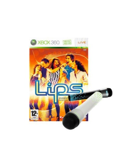 Lips Juego + 2 Microfonos Xbox 360