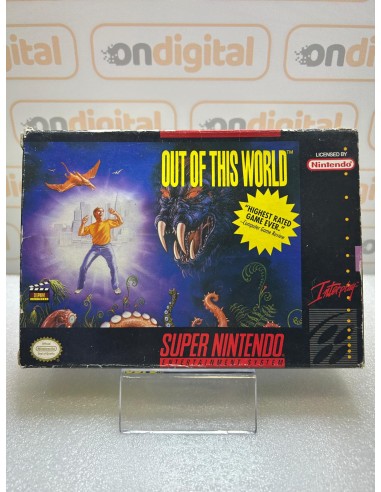 Out of this World NTSC - Super Nintendo - SNES