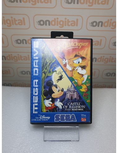 The Disney Collection Quackshot y Castle of Illusion - Mega Drive Completo