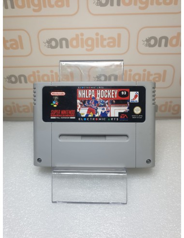 NHLPA Hockey 93 - Electronic Arts - Cartucho Español - Super Nintendo - SNES