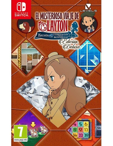 El Misterioso viaje de Layton: Katrielle y la conspiración de los millonarios - Nintendo Switch