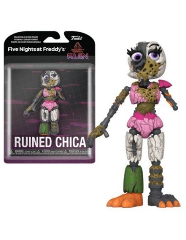 Figura Action Ruined Chica 12cm FNAF Funko