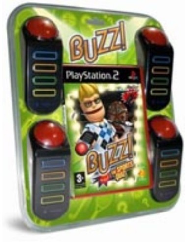 Buzz Concurso Deportes + Buzzer - PS2