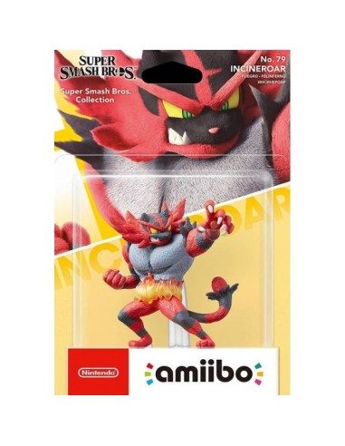 Amiibo Incineroar (Colección Super Smash Bros) - H