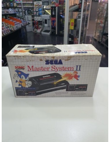 Consola SEGA Master System II - Con caja - Incluye 2 juegos: Sonic y Alex Kidd