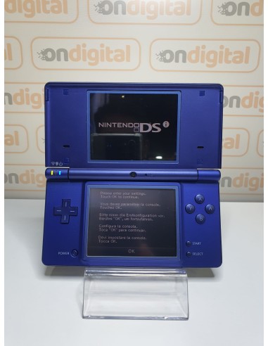 Consola Nintendo DSi + Cargador - Azul Metálico - Seminueva