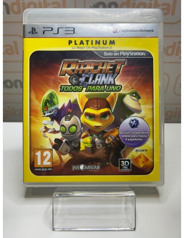 Ratchet and Clank Todos para Uno Platinum - PS3