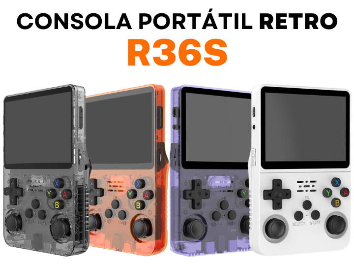 Revive la Magia de los Videojuegos Clásicos con la Consola Retro R36S: ¡Ahora en Cuatro Colores!